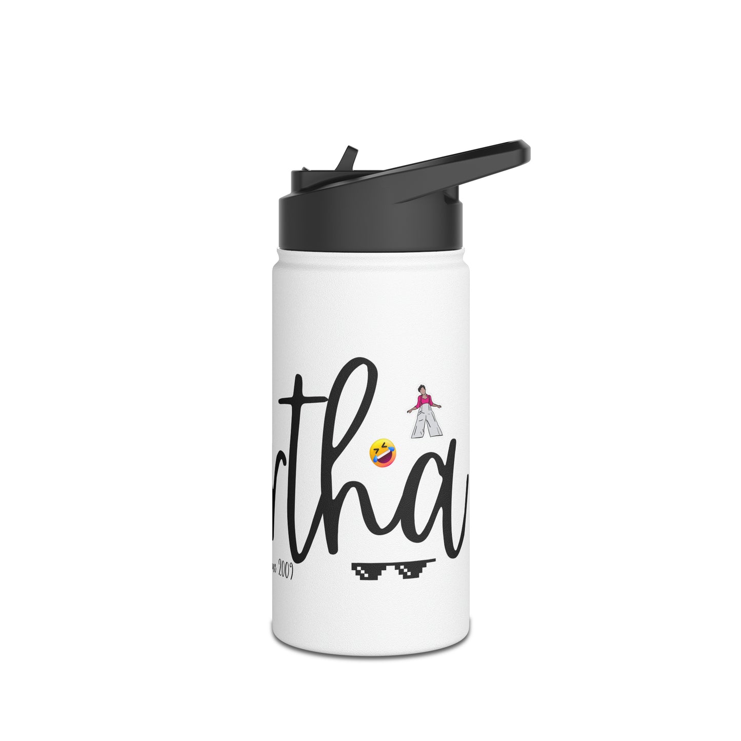 Stainless Steel Water Bottle, Standard Lid