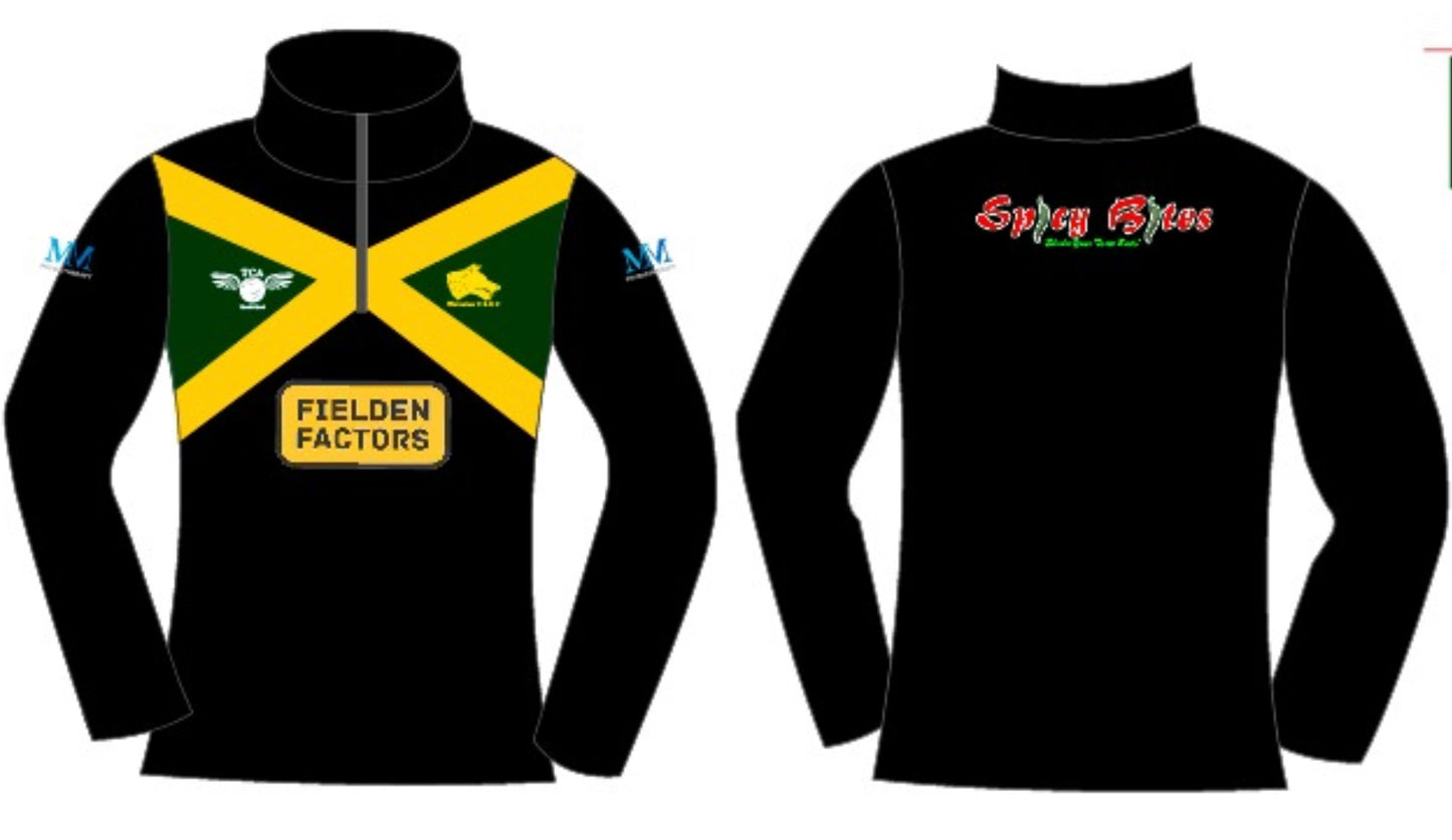 Junior 1/4 Zip Training Top (Walsden CC)
