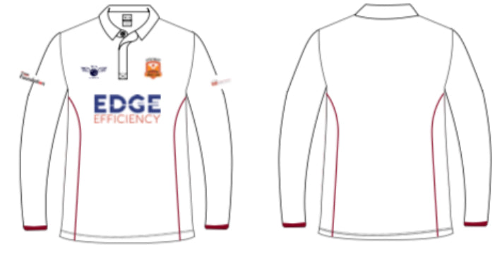 Senior LS White Playing Shirt (Little Valley CC)