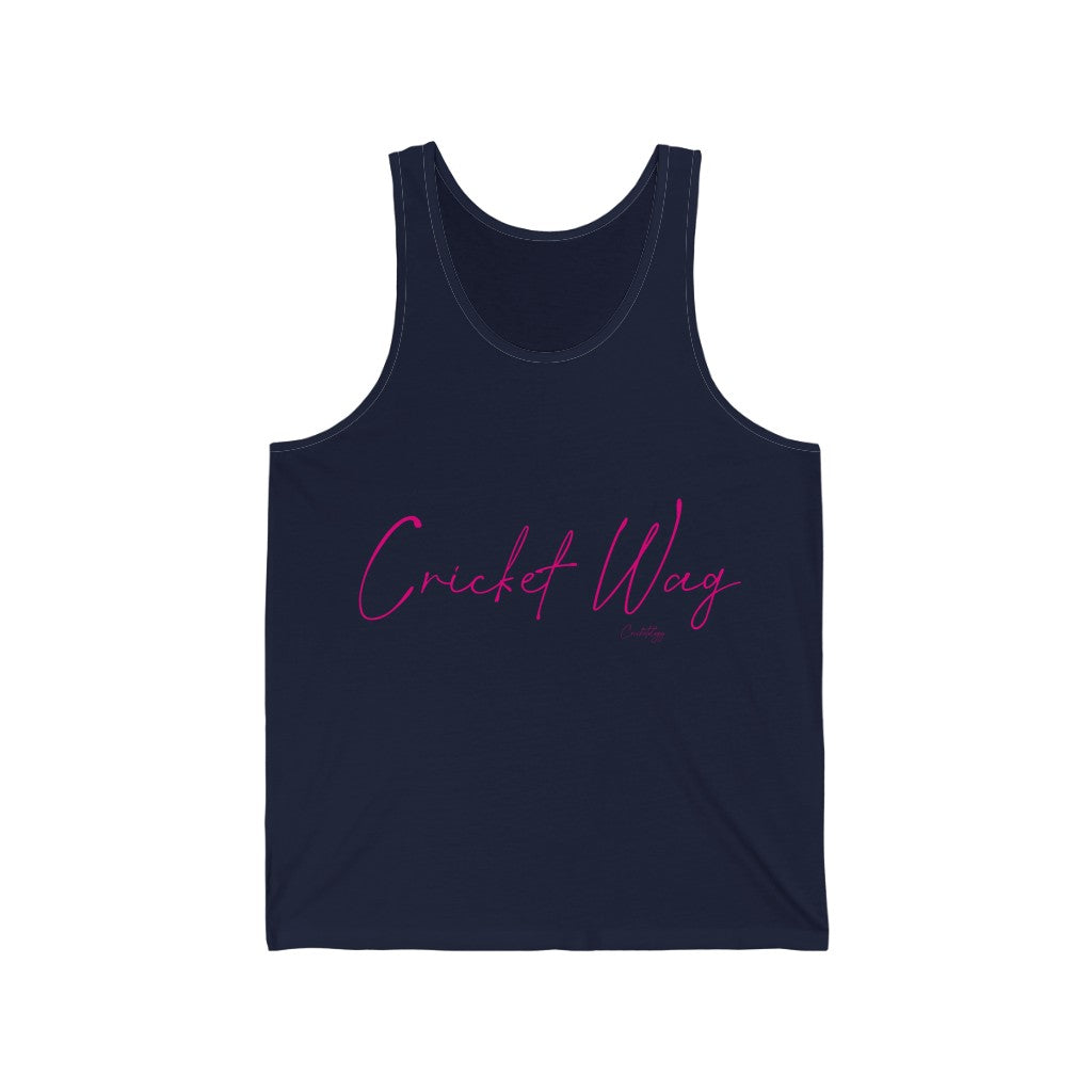 Cricket WAG Tank Top Pink