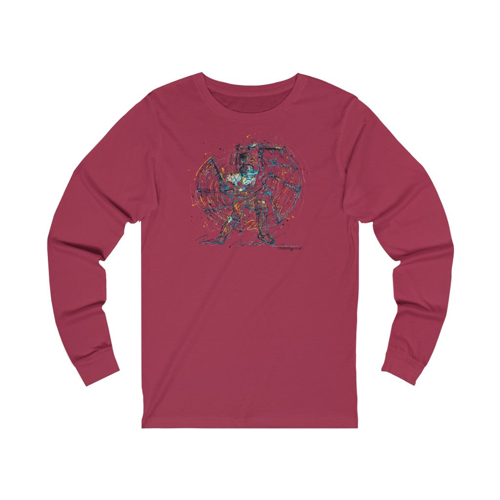 Sachin Straight Drive Long Sleeve T-Shirt