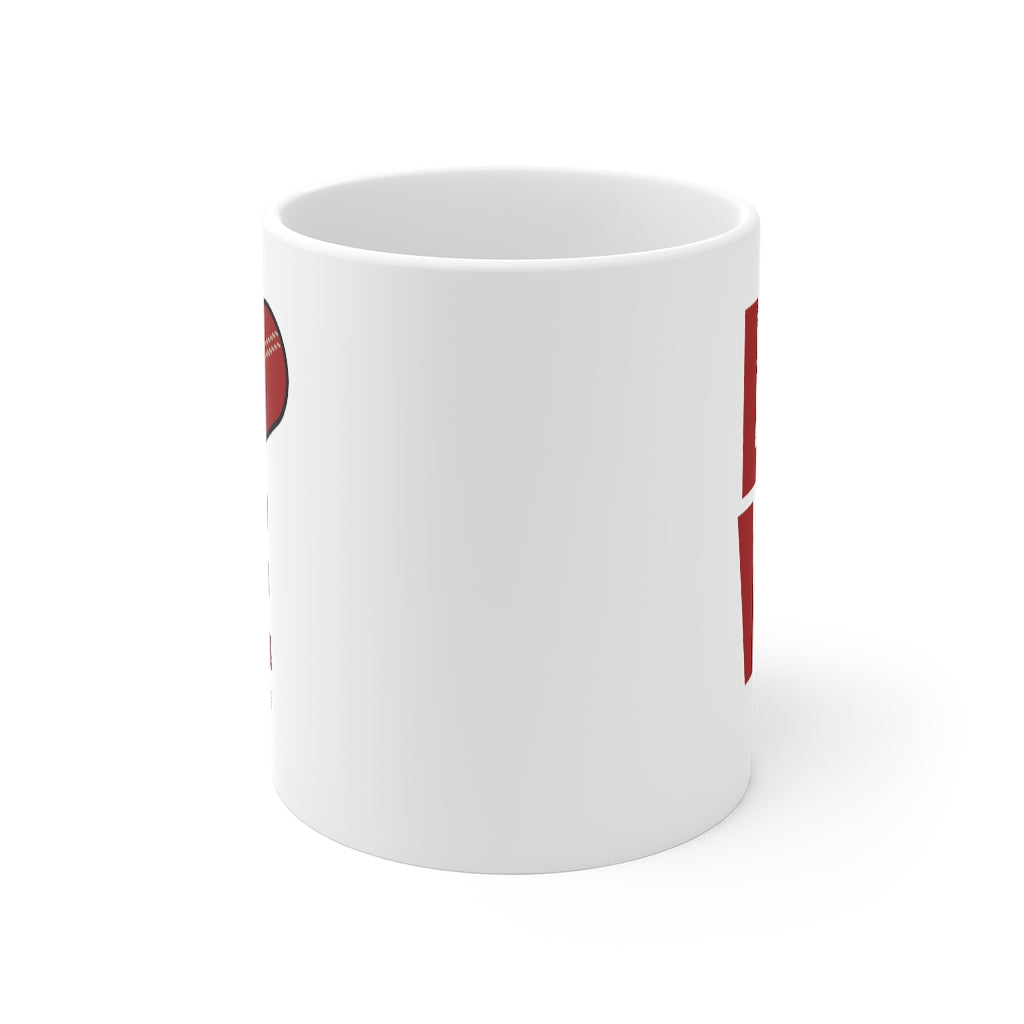 'Love' Cricket Mug