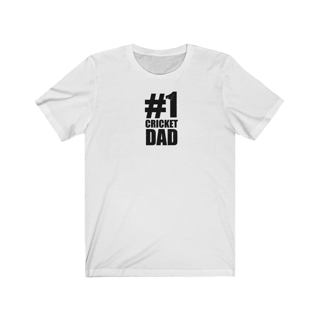 #1 Cricket Dad T-Shirt