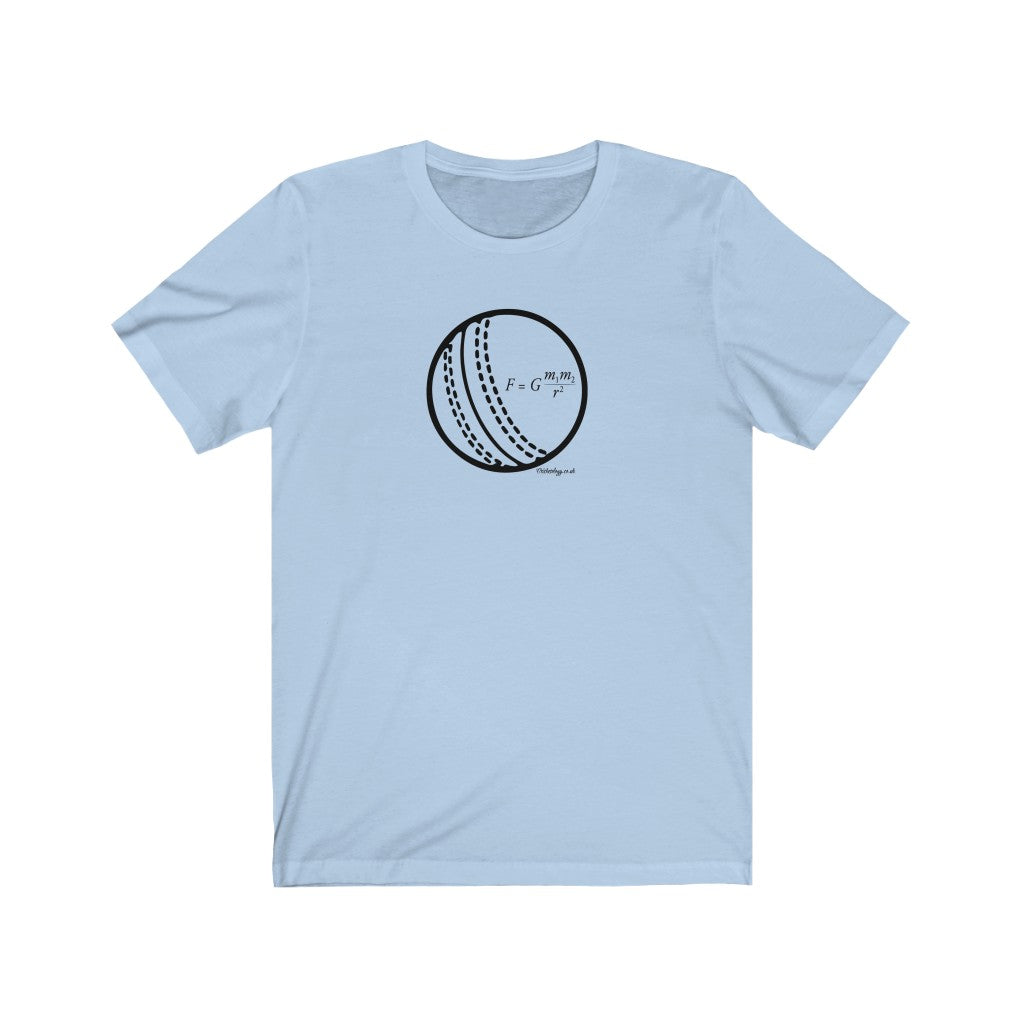 Gravity Equation Cricket Ball T-Shirt