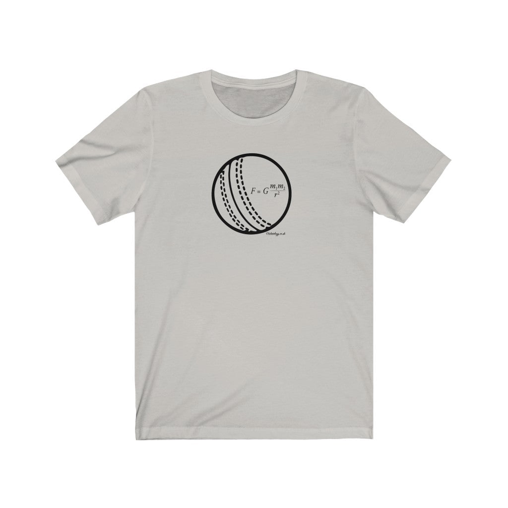 Gravity Equation Cricket Ball T-Shirt