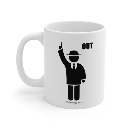 Umpire 'OUT'  CRICKET MUG