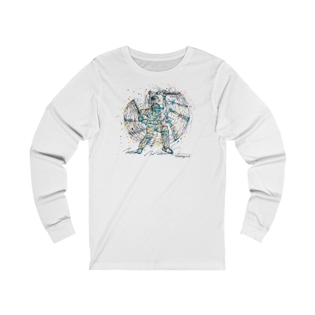 Sachin Straight Drive Long Sleeve T-Shirt