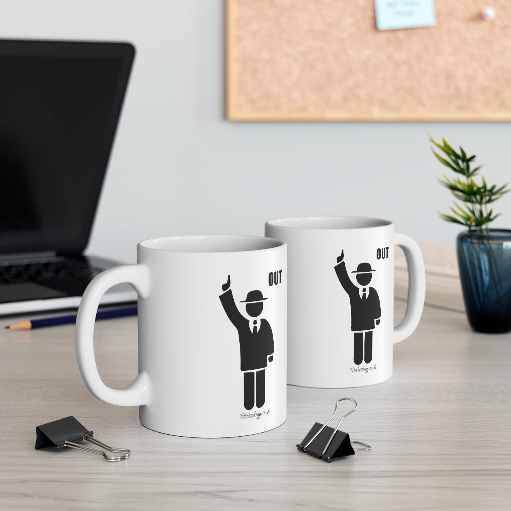 Umpire 'OUT'  CRICKET MUG