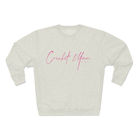 Cricket Mum Sweatshirt Pink