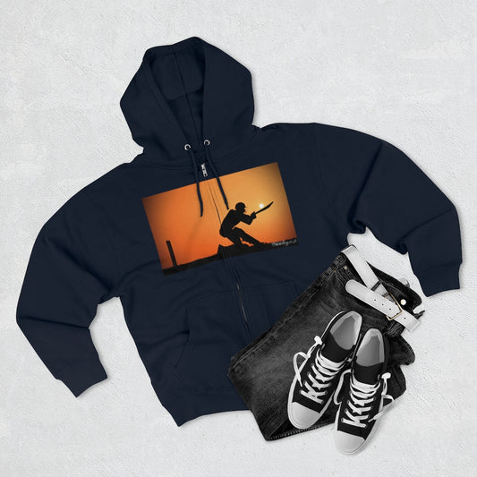 Sunset Cricket Hooded Zip Sweatshirt