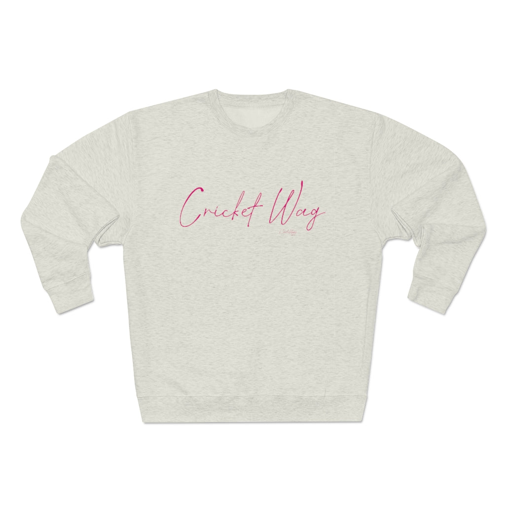 Cricket WAG Sweatshirt Pink