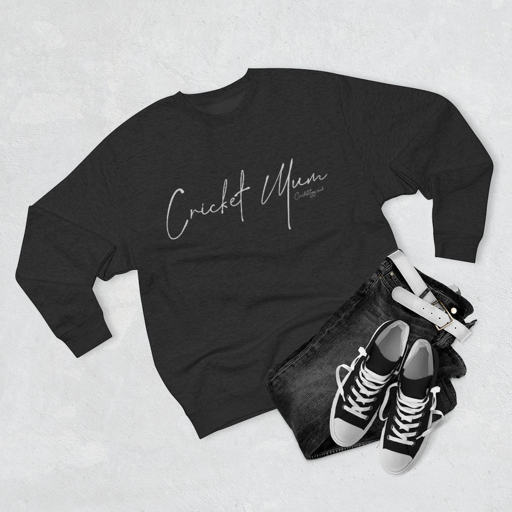 Cricket Mum Sweatshirt White