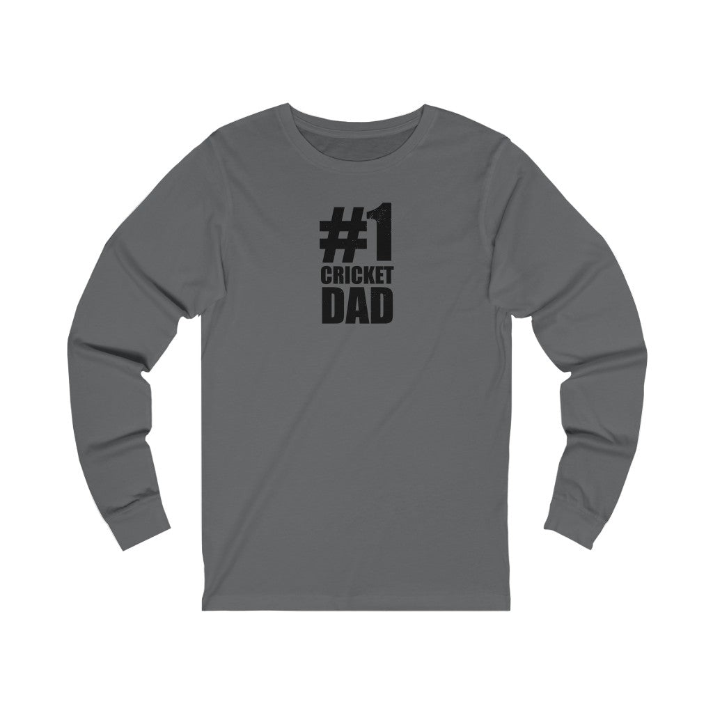 Cricket Dad Long Sleeve Tee