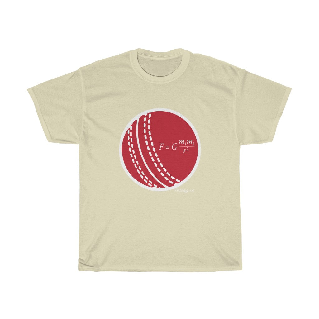 Gravity Equation Cricket Ball T-Shirt