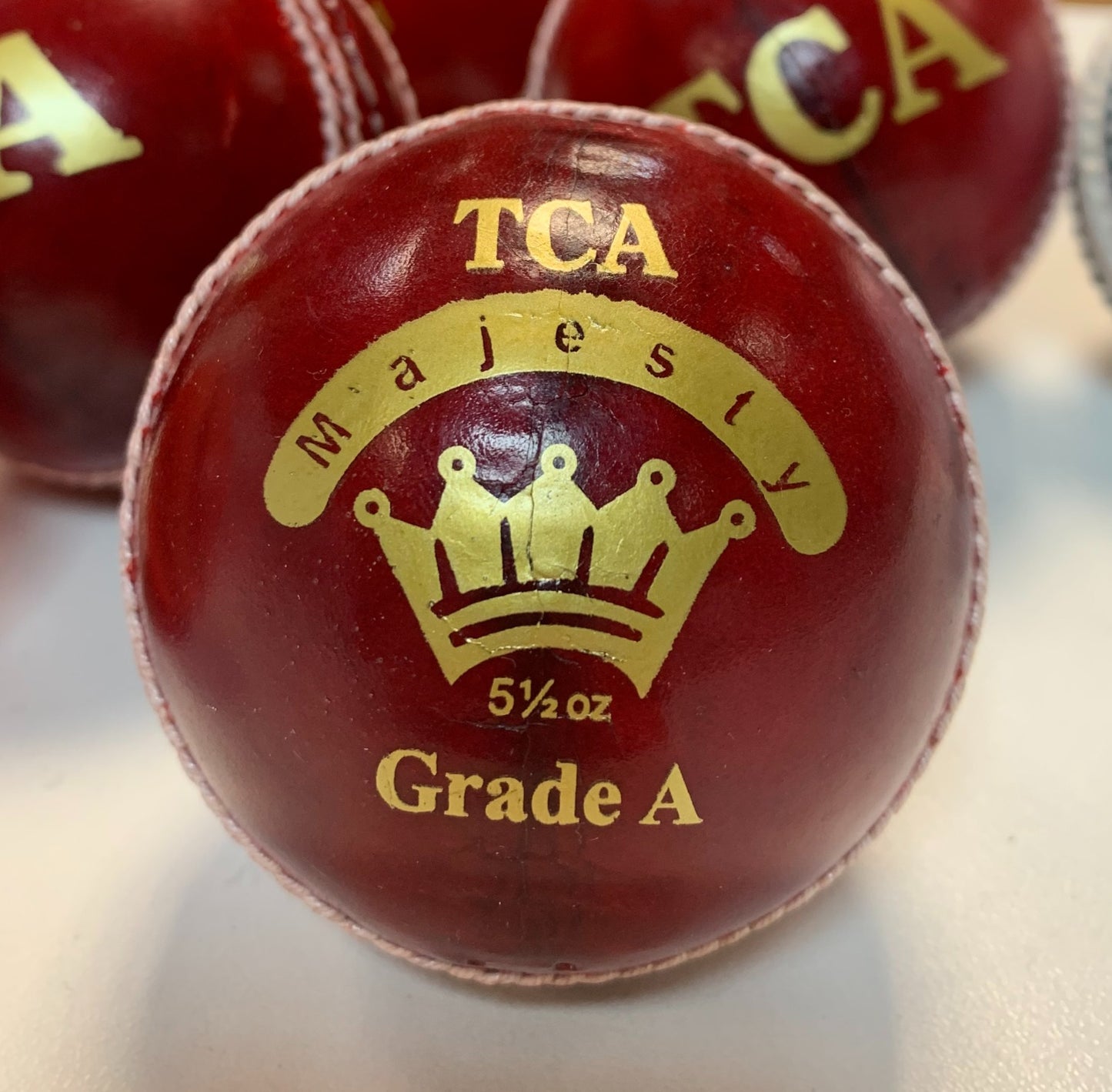 Majesty Cricket Ball RED