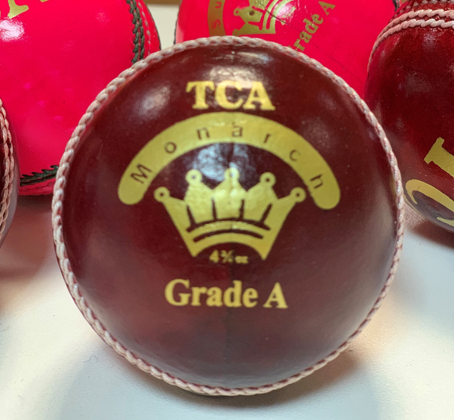 Monarch Cricket Ball RED