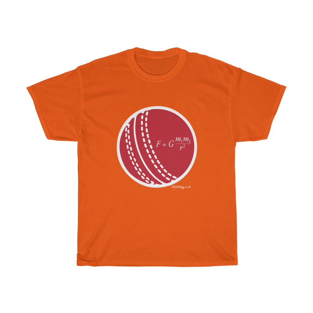 Gravity Equation Cricket Ball T-Shirt
