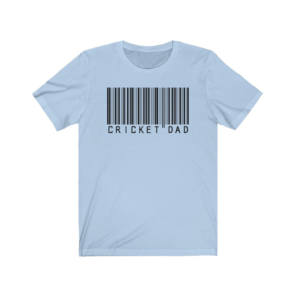 Cricket Dad Barcode T-Shirt
