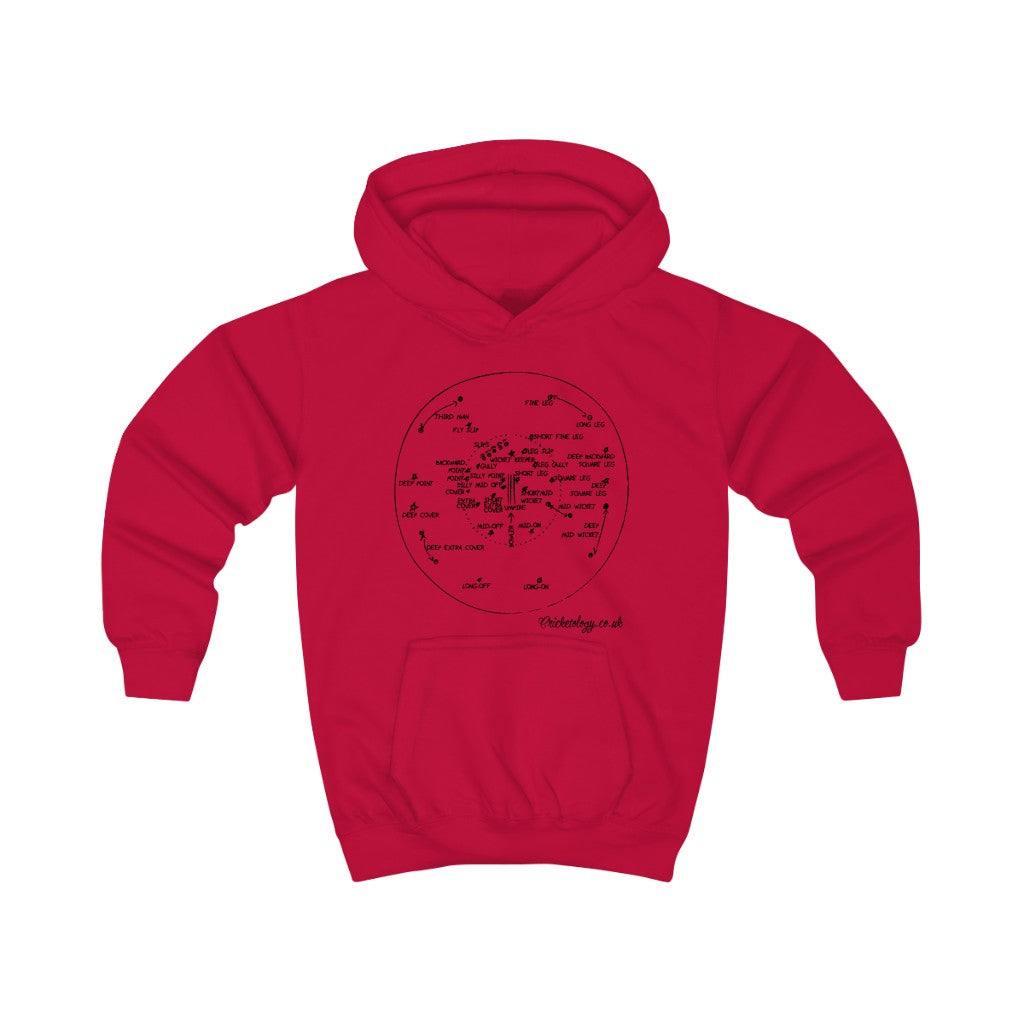 Fielding Positions Kids Hoodie
