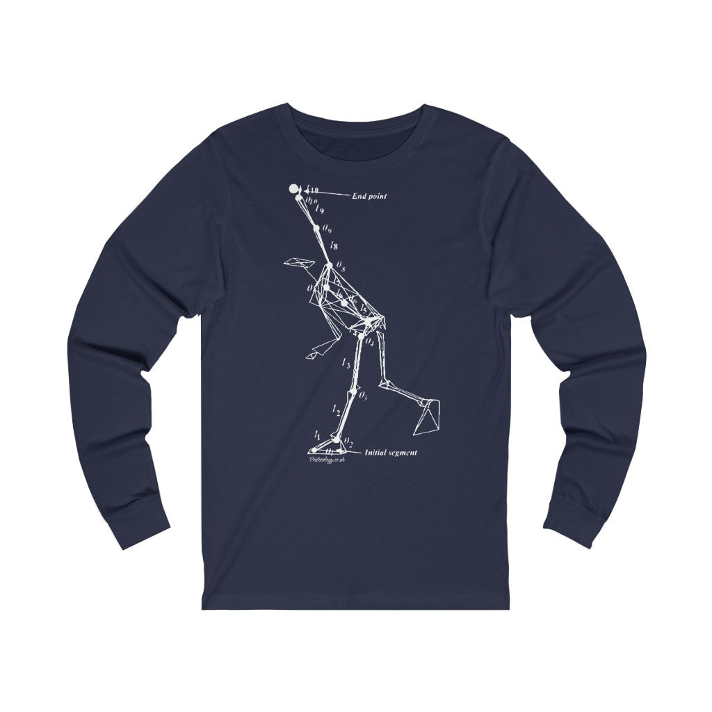 Bio-Mechanic Bowler Long Sleeve T-Shirt
