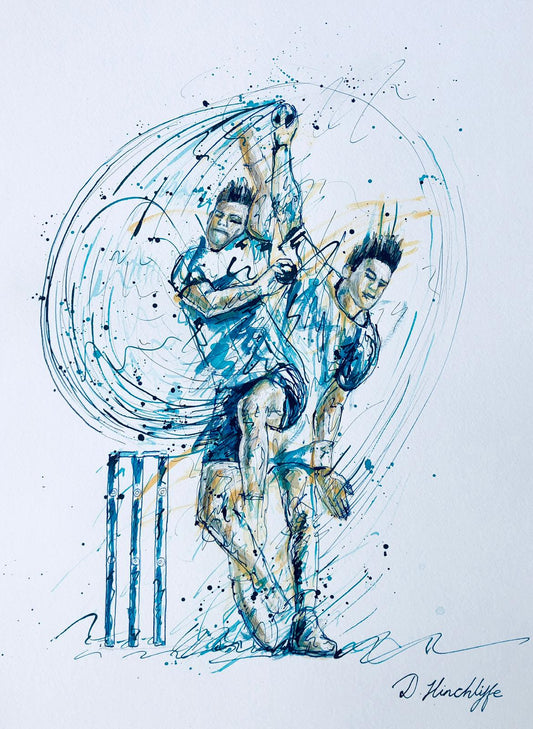 James Anderson Limited Edition Artwork Print