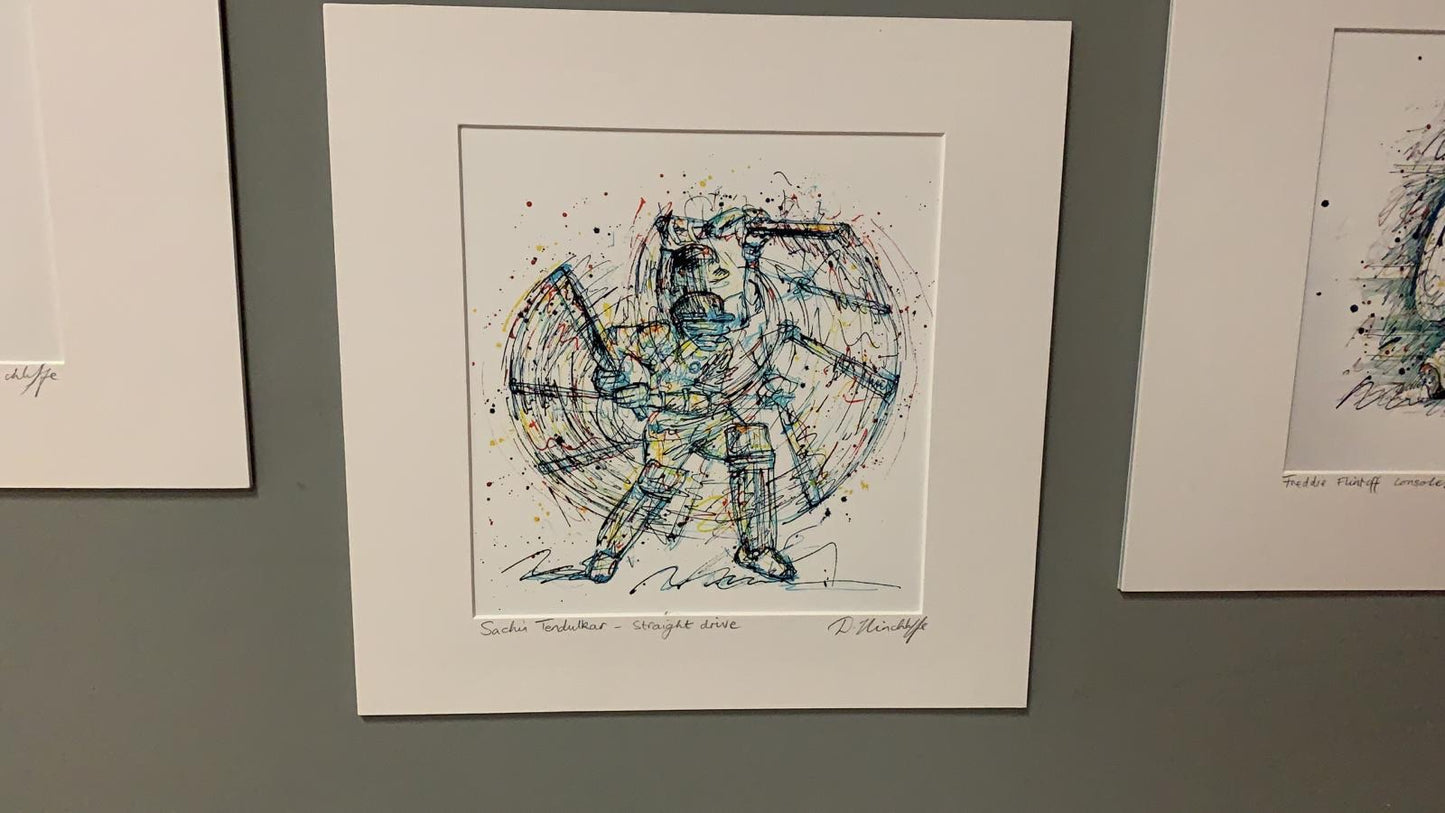 Sachin Tendulkar Limited Edition Artwork Print