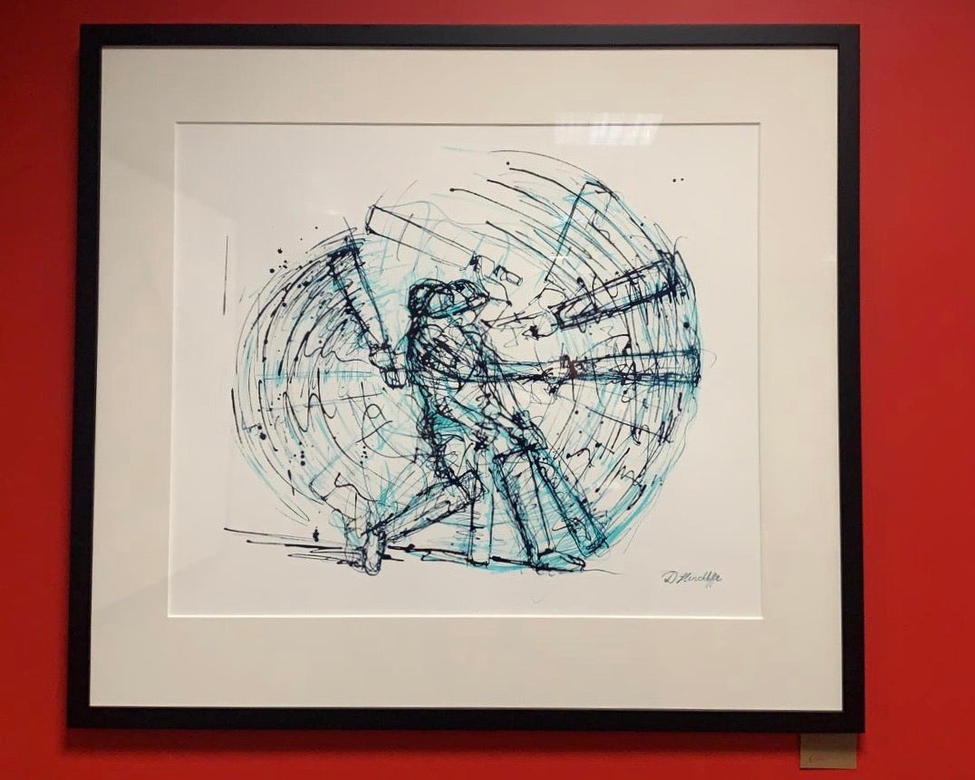 Don Bradman Original Artwork
