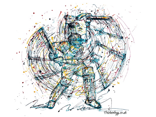 Sachin Tendulkar Limited Edition Artwork Print