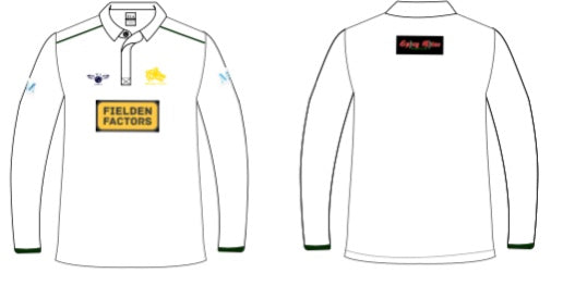 Junior LS White Playing Shirt (Walsden CC)