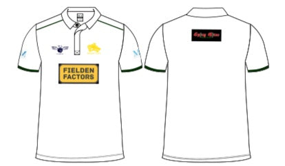 Junior SS White Playing Shirt (Walsden CC)