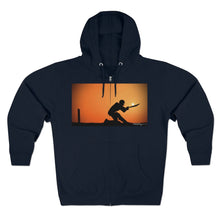 Load image into Gallery viewer, Sunset Cricket Hooded Zip Sweatshirt
