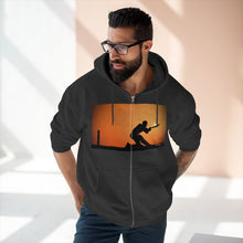 Load image into Gallery viewer, Sunset Cricket Hooded Zip Sweatshirt
