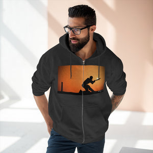Sunset Cricket Hooded Zip Sweatshirt