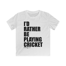 Load image into Gallery viewer, I&#39;d rather Be Playing Cricket T-Shirt
