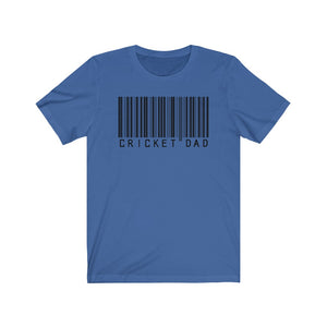 Cricket Dad Barcode T-Shirt