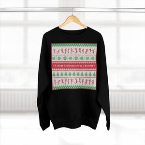Cricket Christmas Jumper