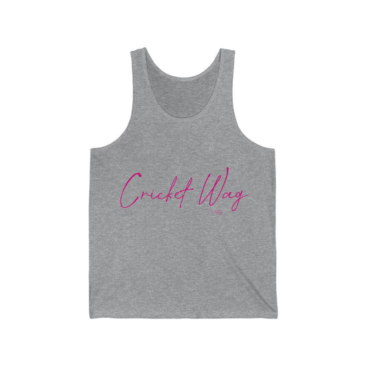 Cricket WAG Tank Top Pink