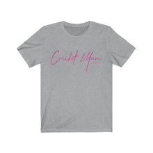 Load image into Gallery viewer, Cricket Mum Short Sleeve Tee Pink
