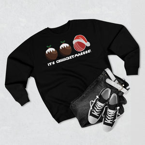 Cricket Ball Christmas Pudding Jumper