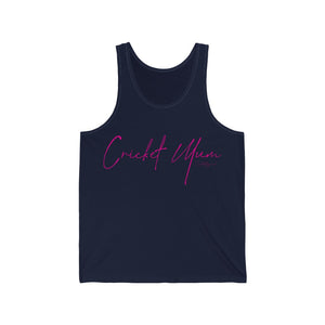Cricket Mum Tank Top Pink