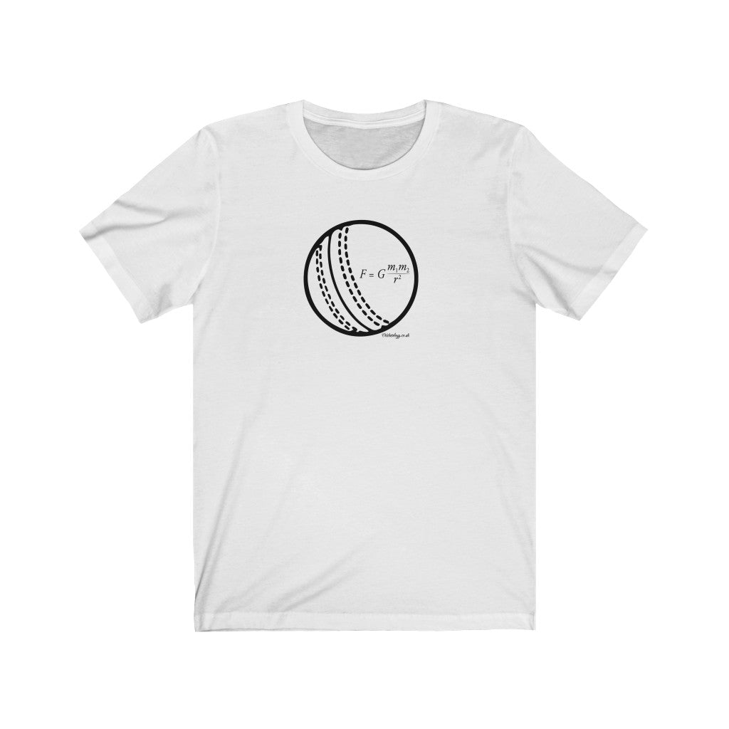 Gravity Equation Cricket Ball T-Shirt