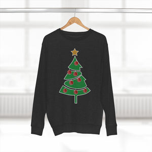 Cricket Ball Christmas Tree Jumper