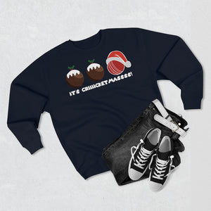 Cricket Ball Christmas Pudding Jumper