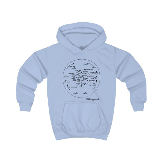 Fielding Positions Kids Hoodie