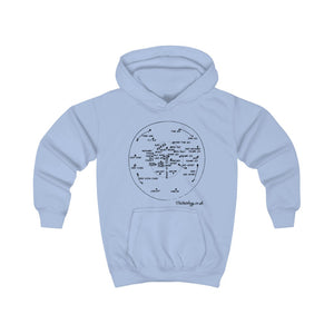 Fielding Positions Kids Hoodie