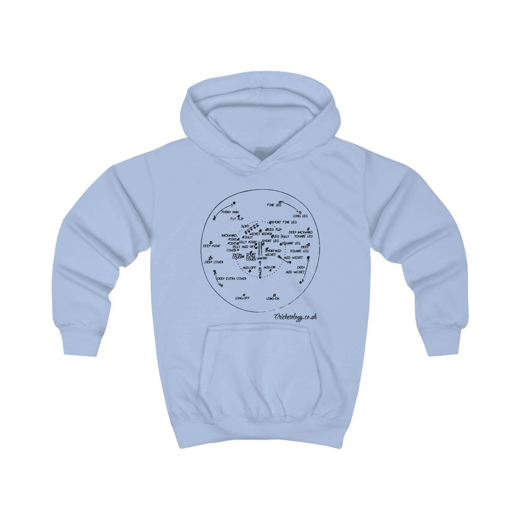 Fielding Positions Kids Hoodie