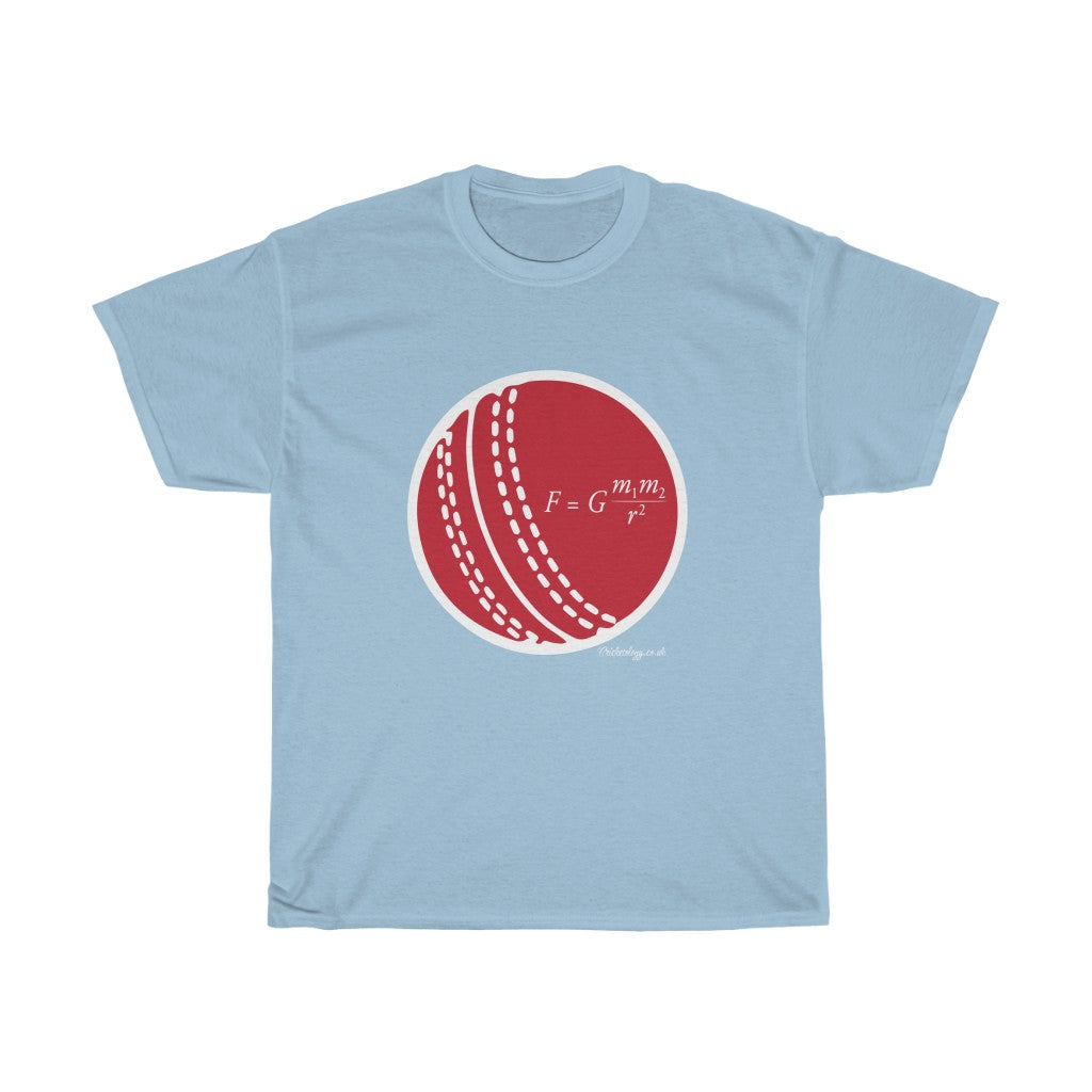Gravity Equation Cricket Ball T-Shirt