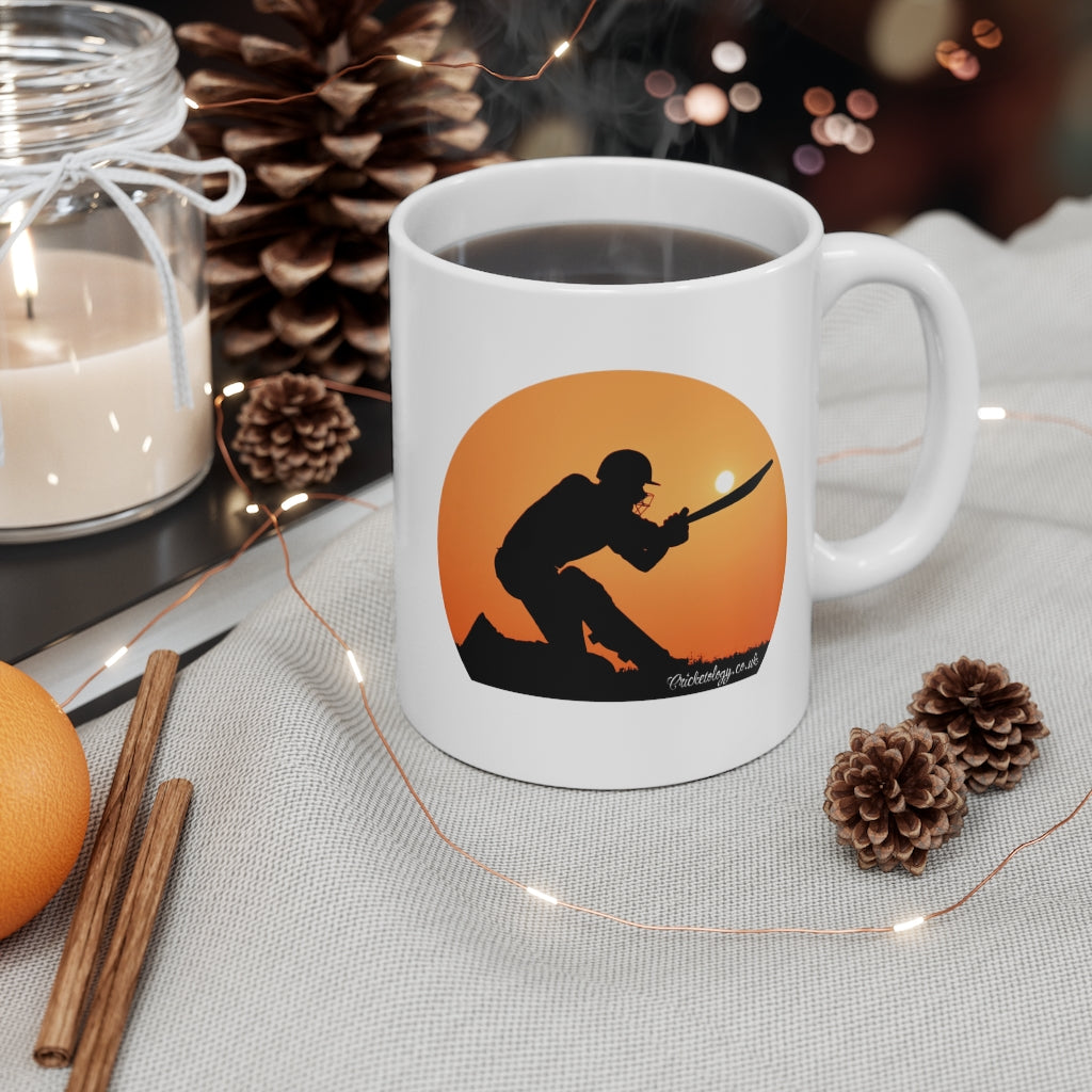 SUNSET CRICKET MUG