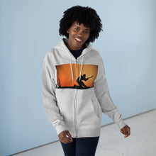 Load image into Gallery viewer, Sunset Cricket Hooded Zip Sweatshirt
