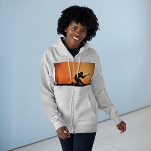 Sunset Cricket Hooded Zip Sweatshirt